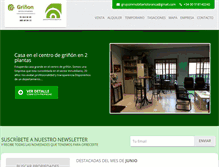 Tablet Screenshot of grinoninmobiliaria.com